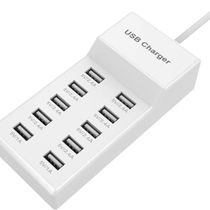 10-Port Charging Station